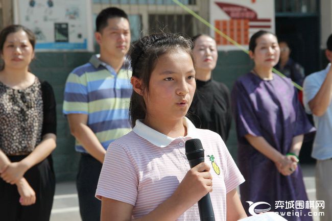 受助学生代表马娟